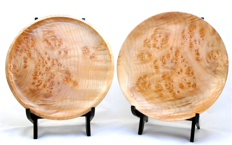 Big Leaf Maple Platters