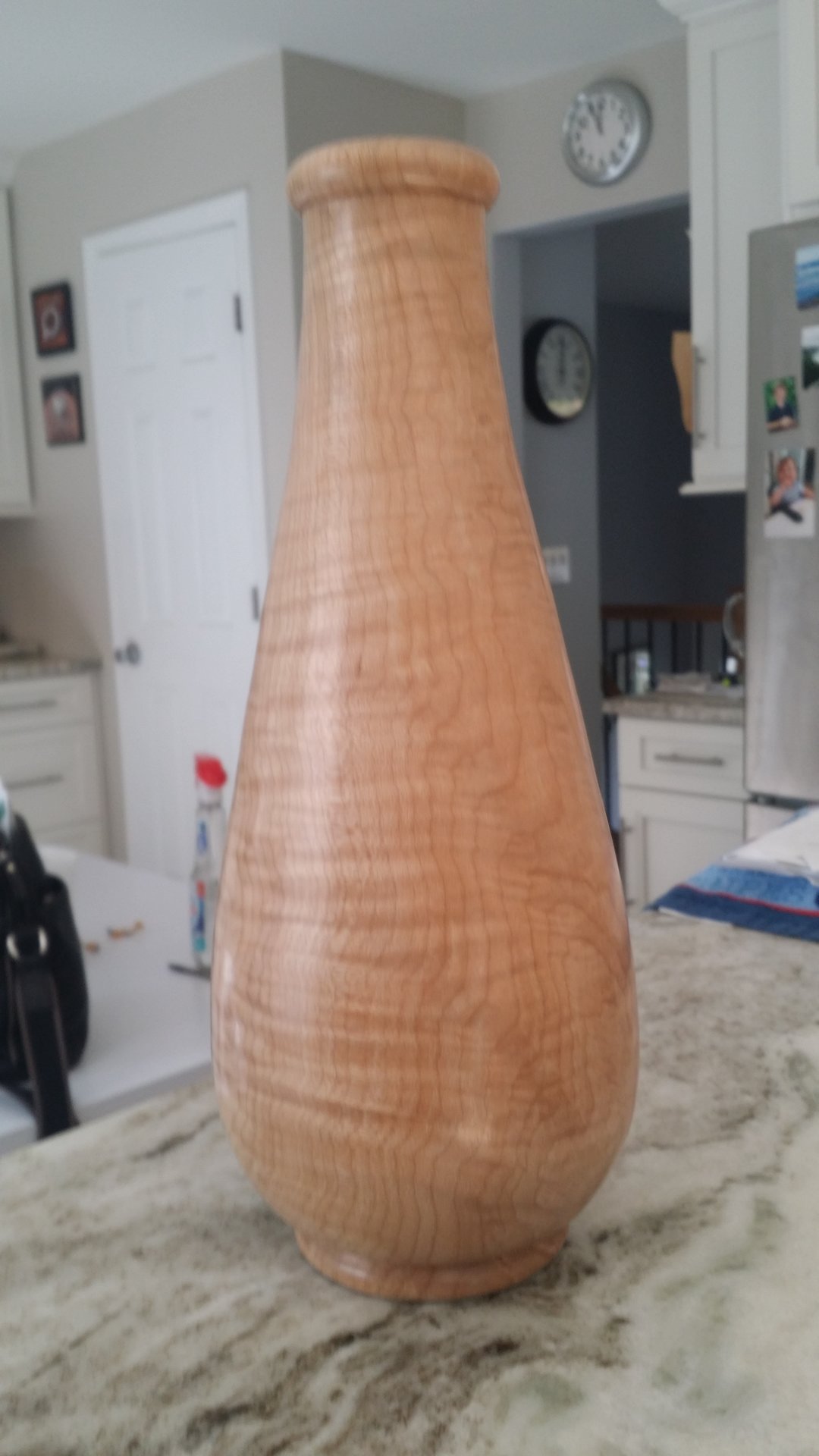 Big Leaf Maple Vase 14"