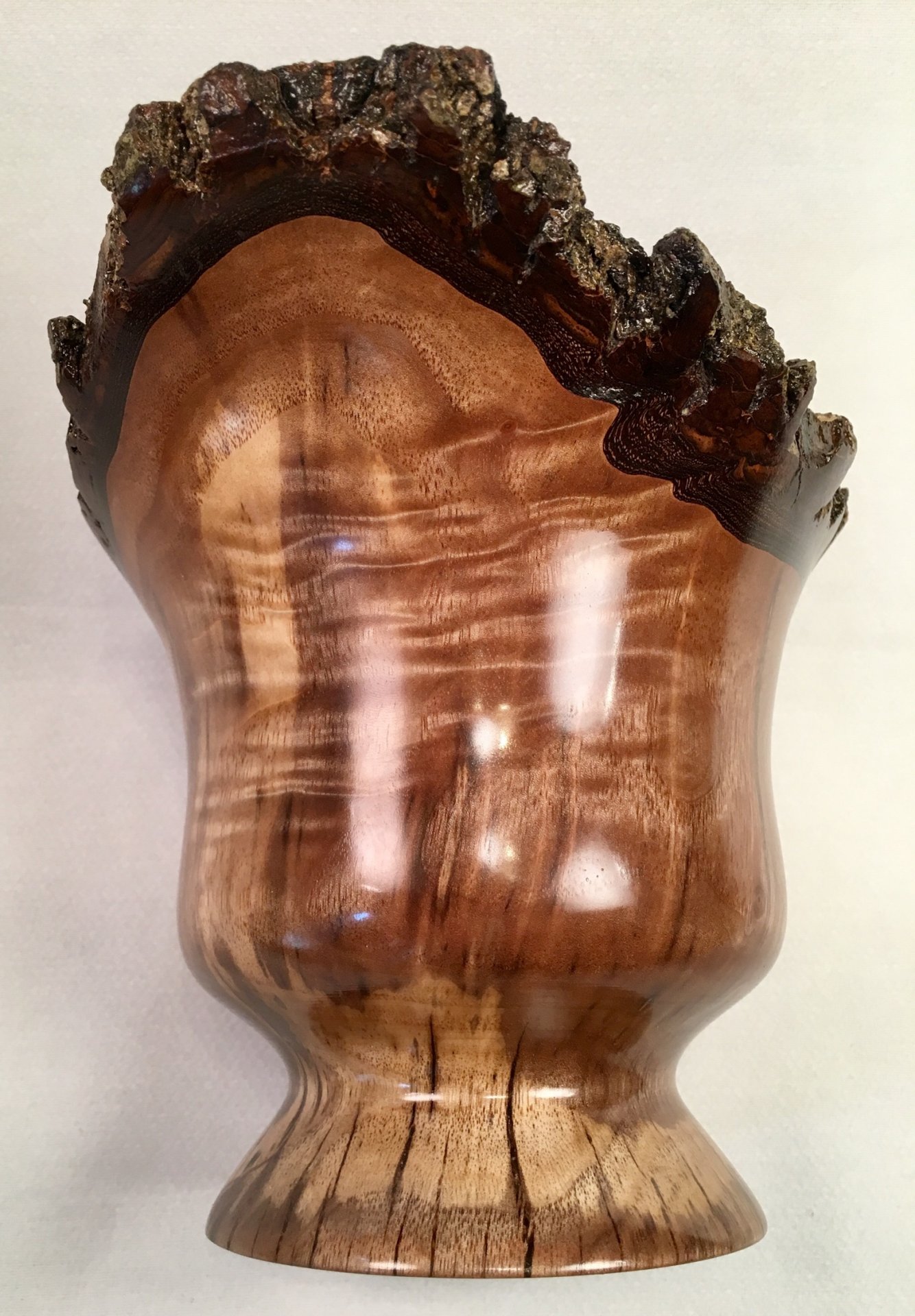 Black Walnut Natural Edge Vase