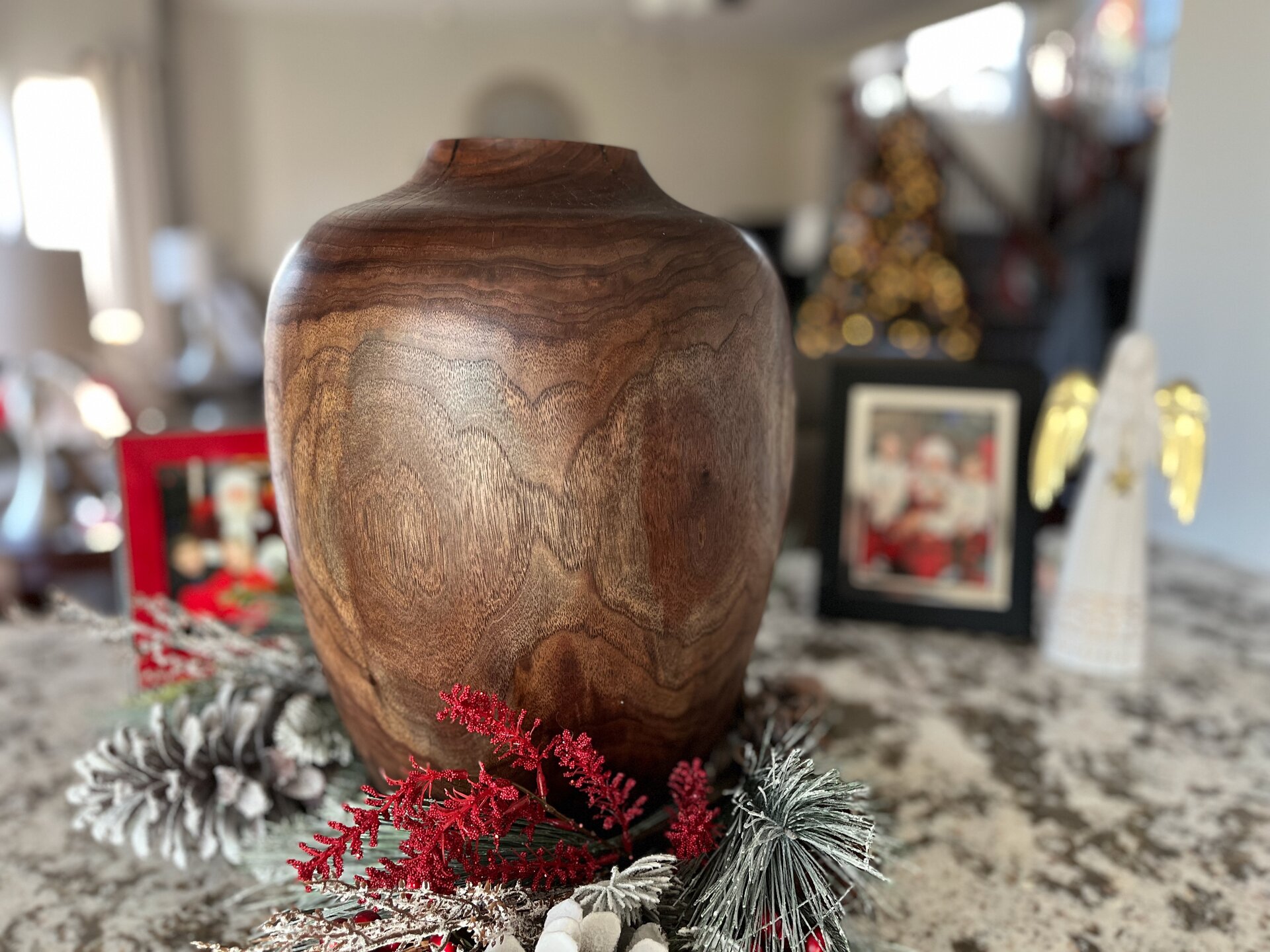 Black Walnut Vase