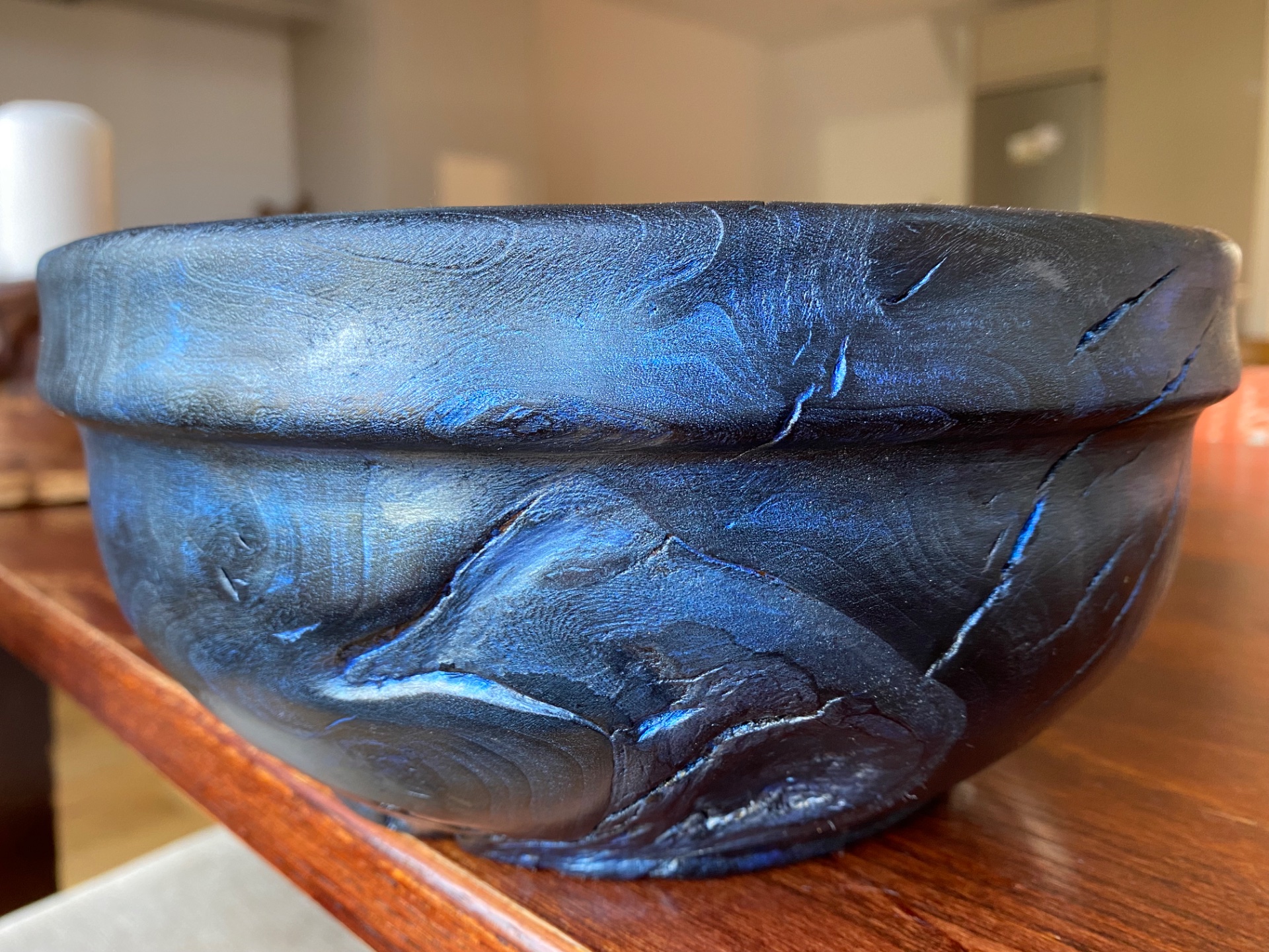 Blue bowl