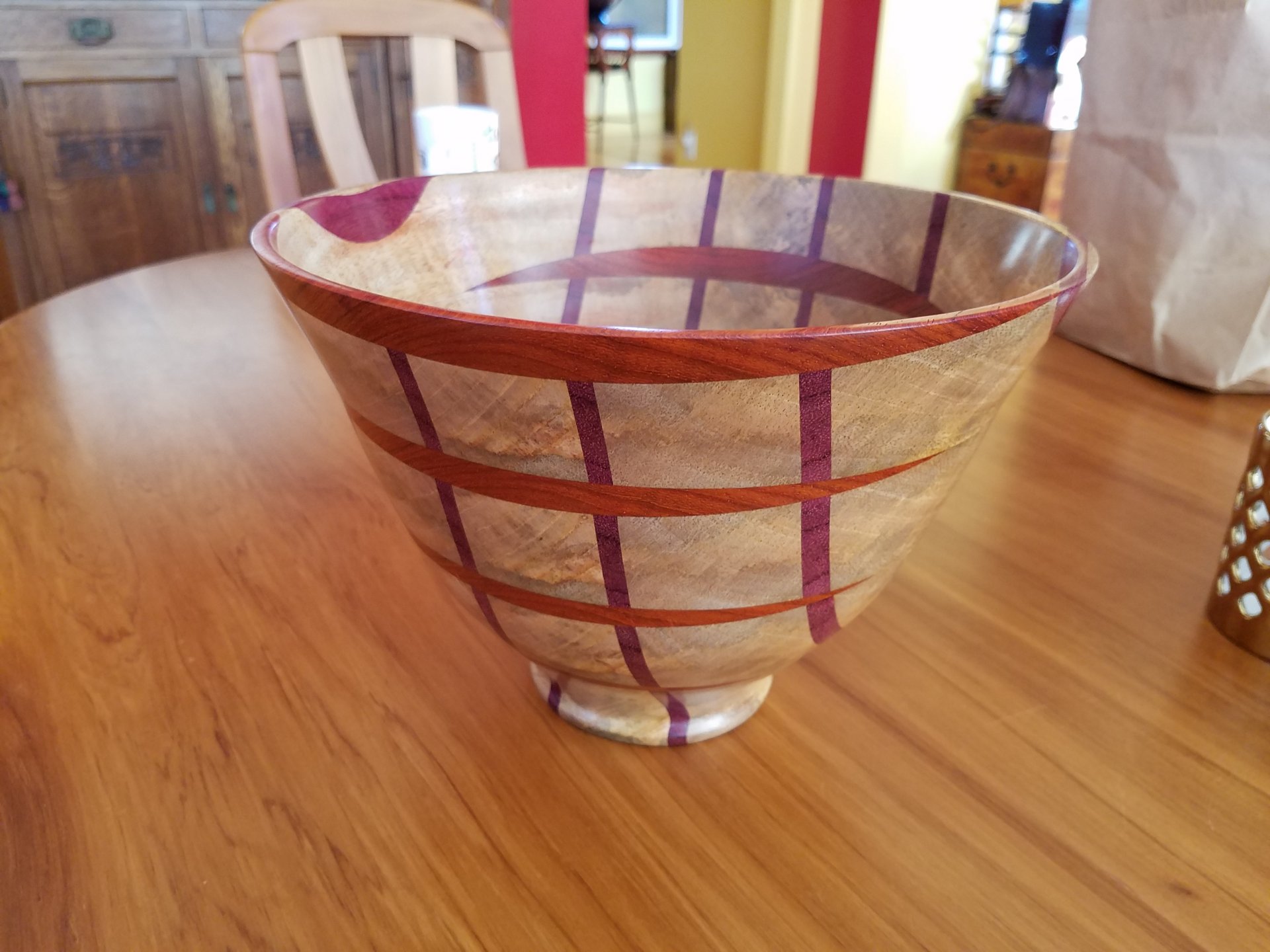 Bowl From Board