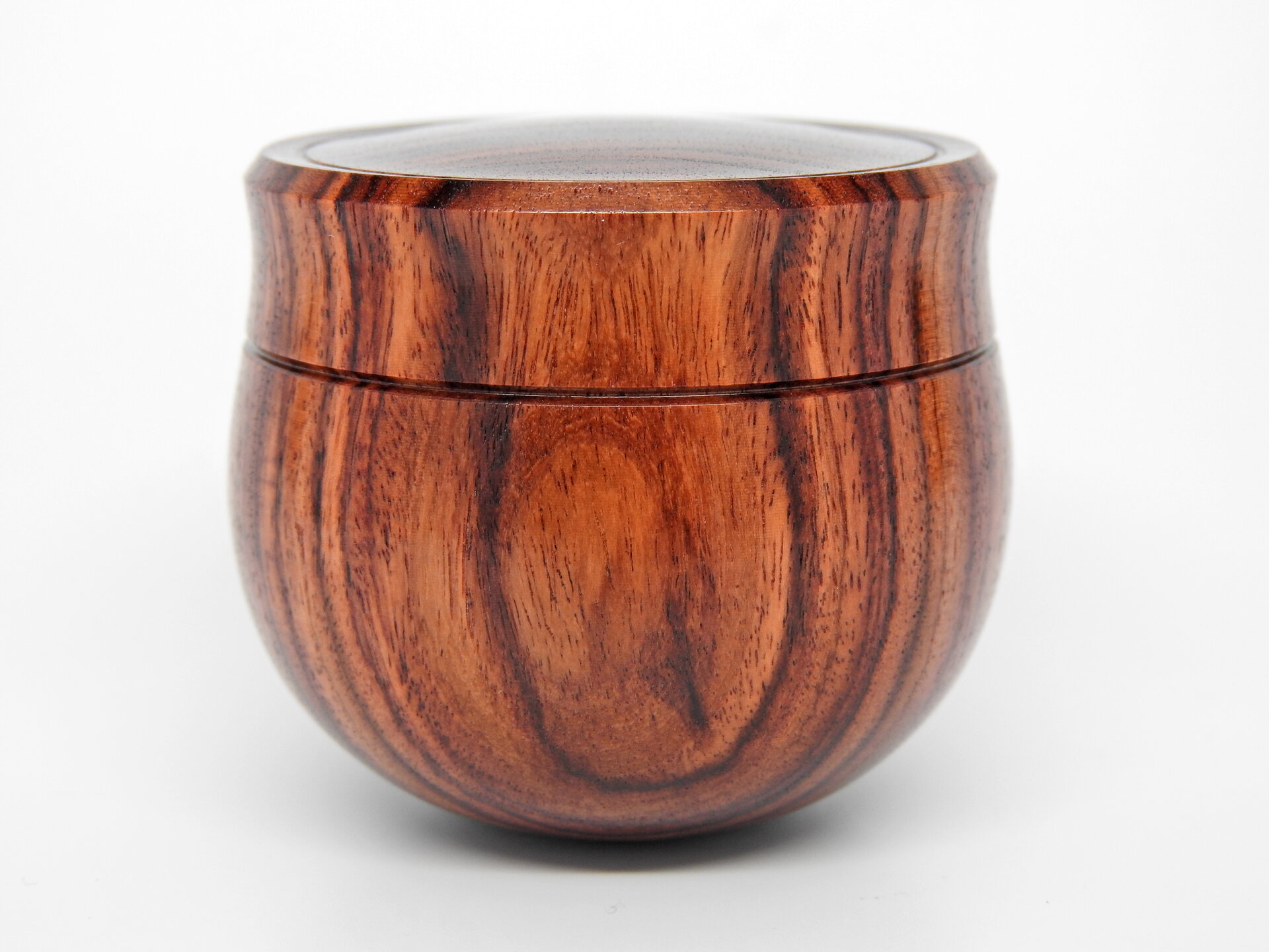 Brazilian Kingwood Round Bottom Box