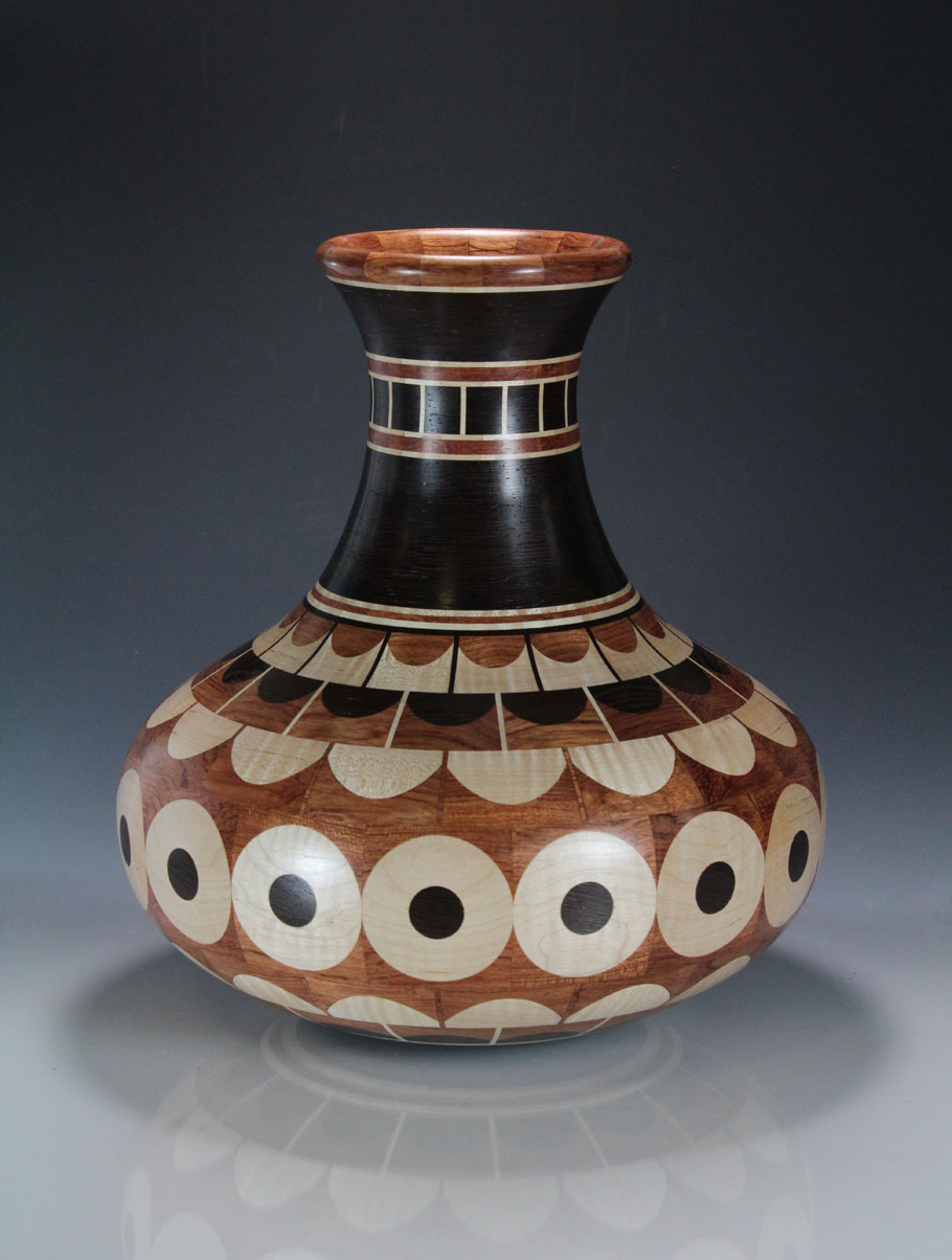 Bubinga and Wenge Vessel