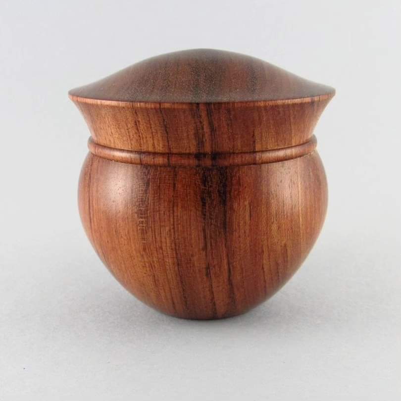 Bubinga Lidded Box