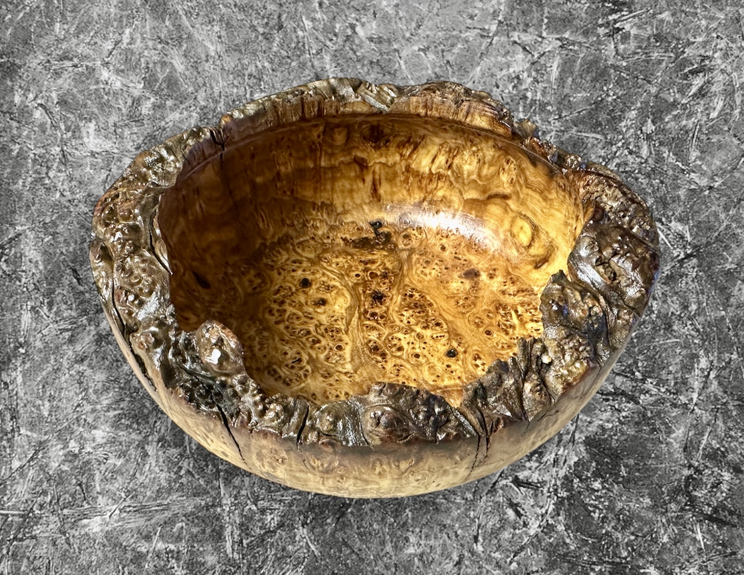 Burl bowl