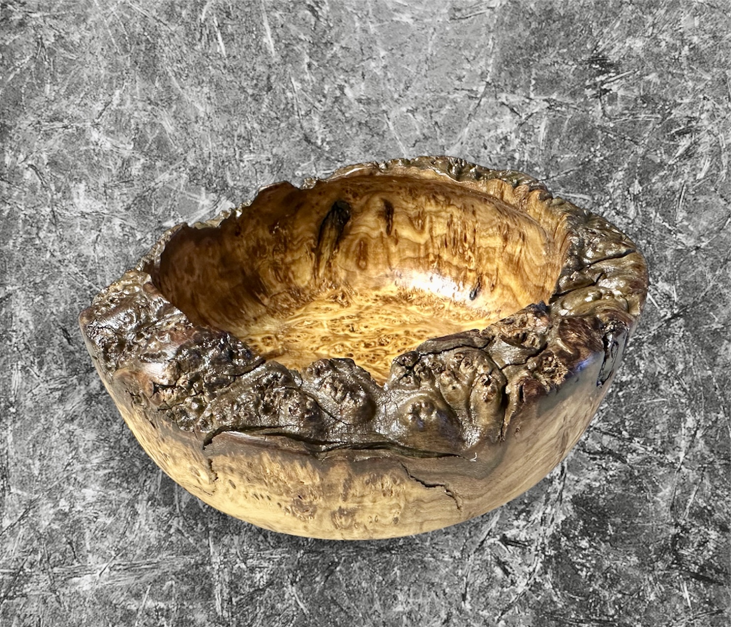 Burl bowl