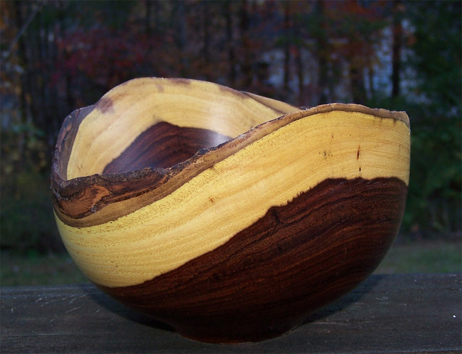 Camphor Natural Edge Bowl