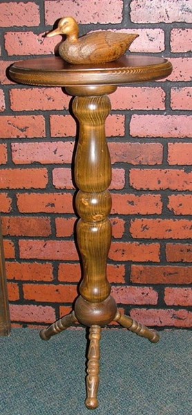 Carving Display Table, Pine