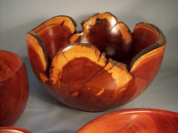 Cedar Bowl Close Up