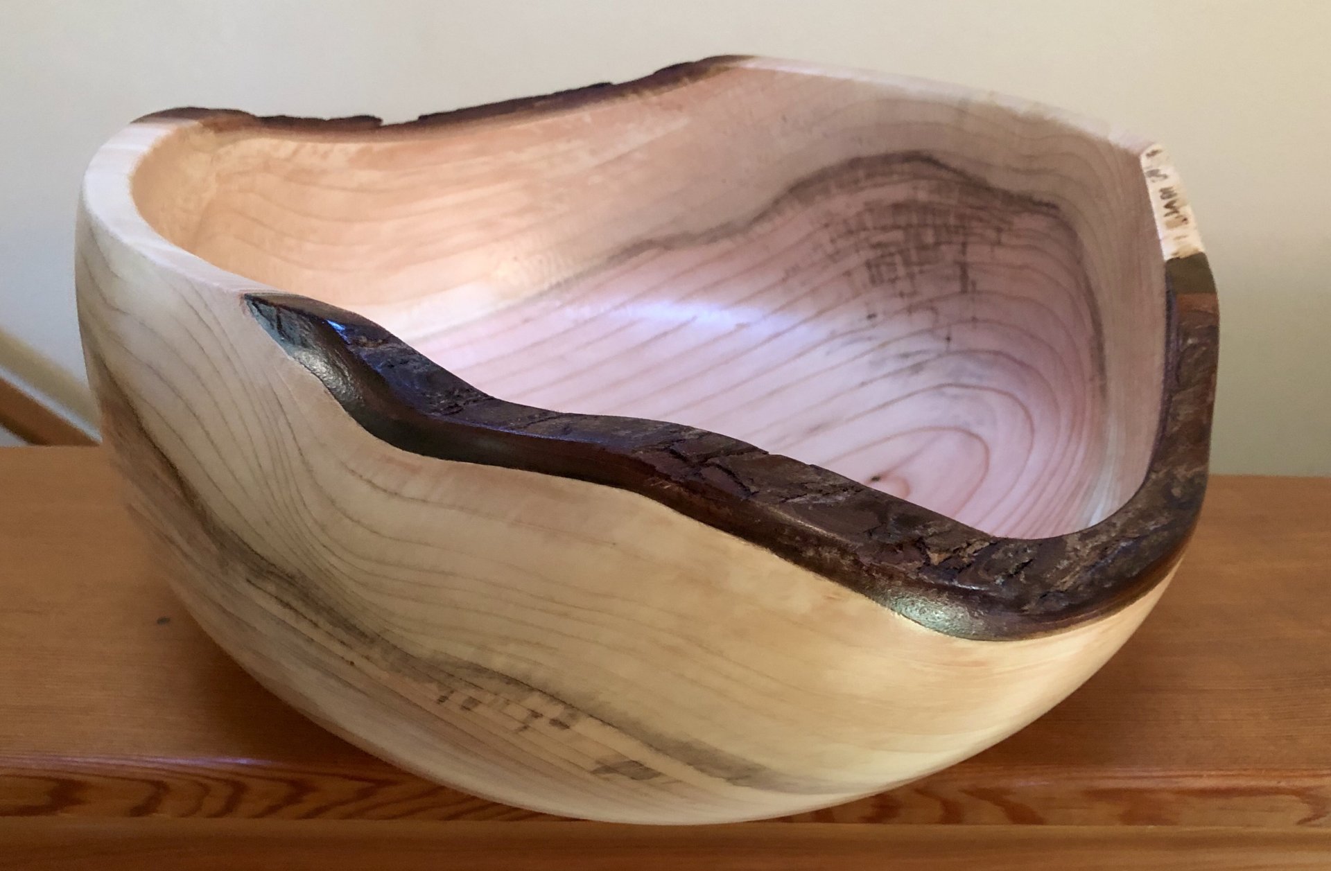 Cedar Live edge bowl