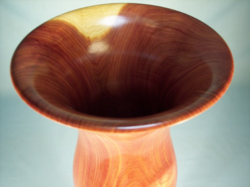 Cedar vase top