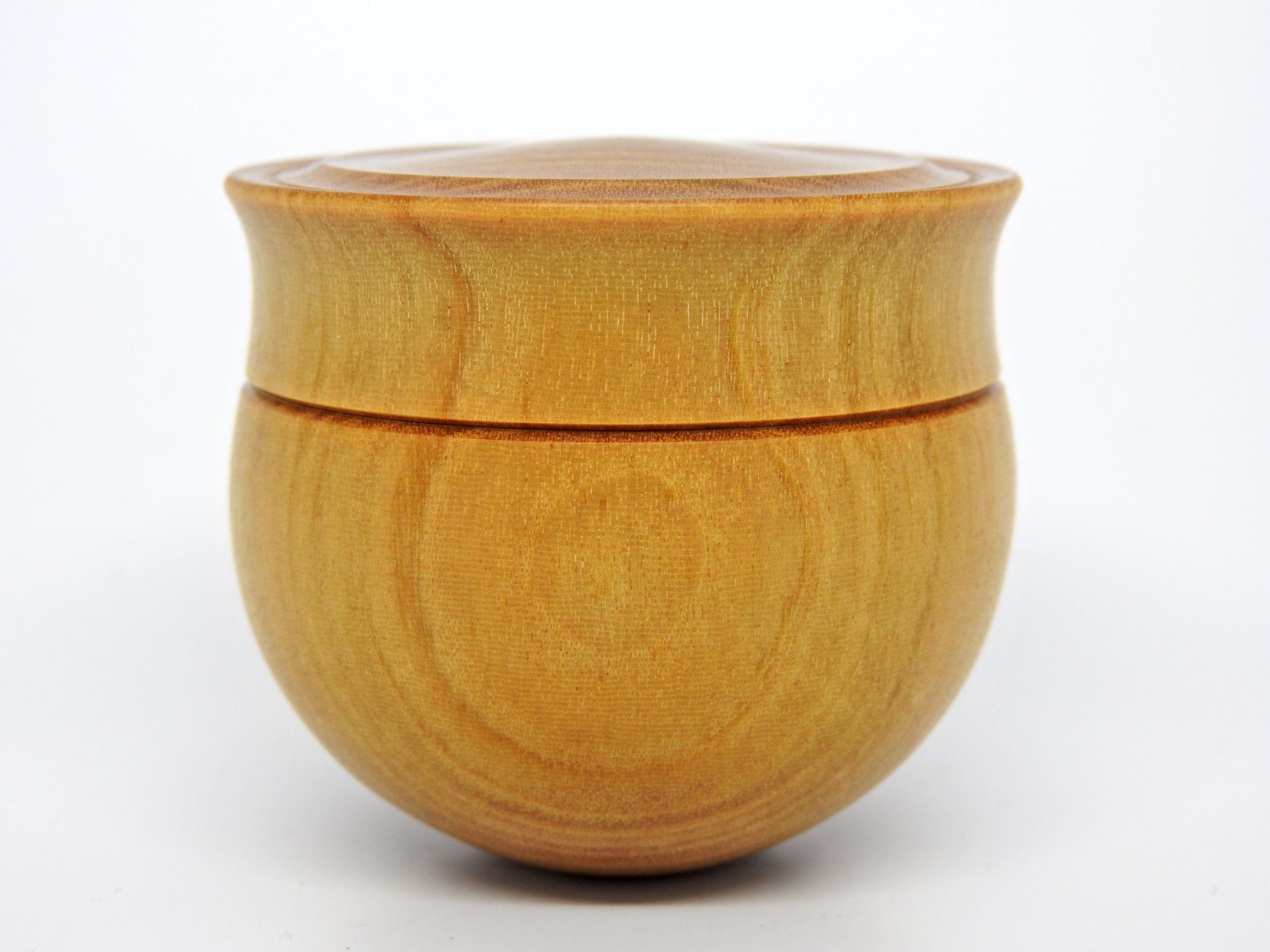 Ceylon Satinwood Round Bottom Box