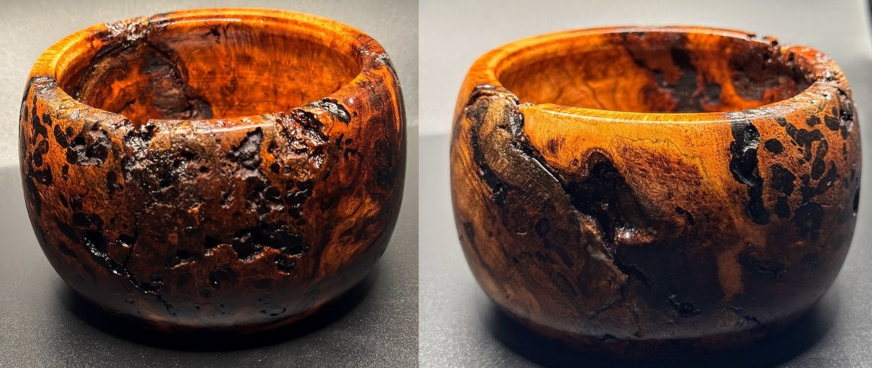 Cherry burl bowl