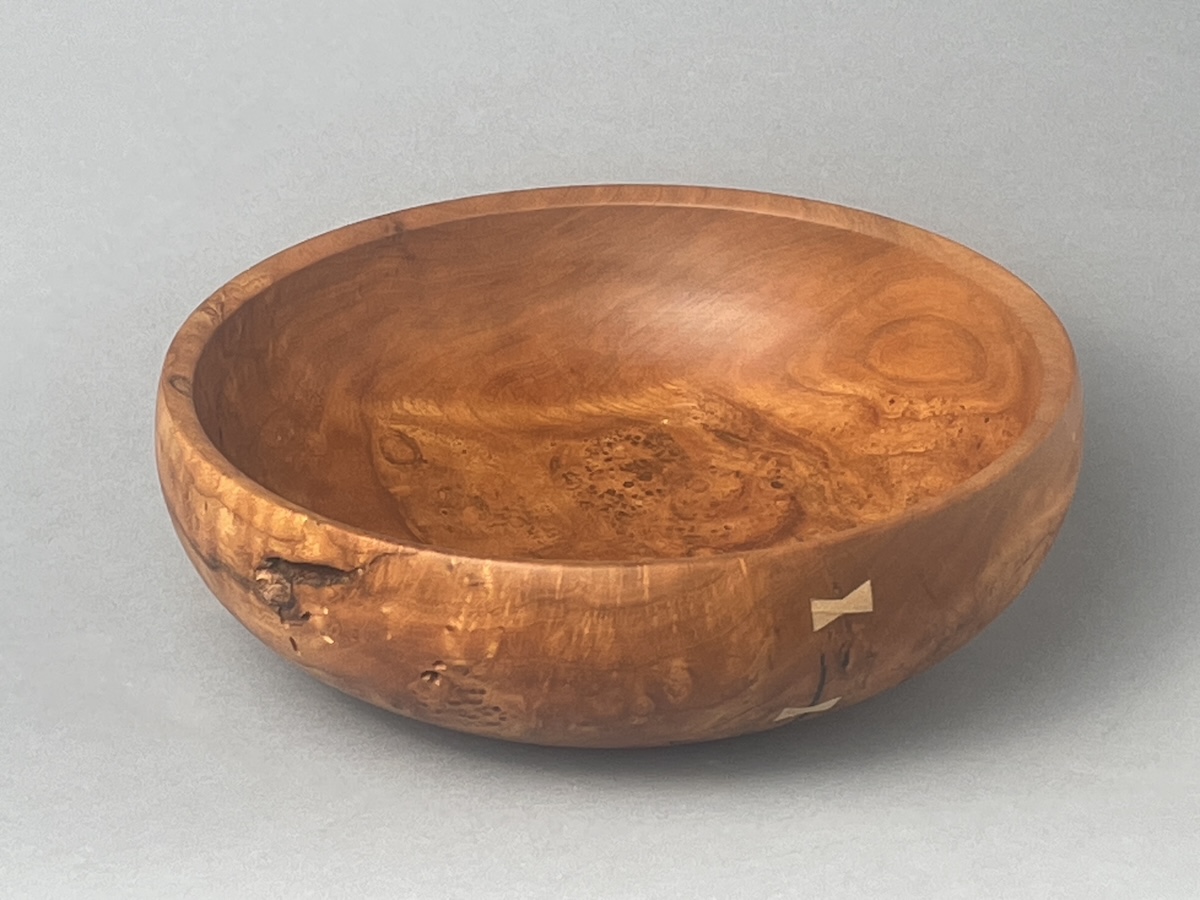 Cherry burl bowl