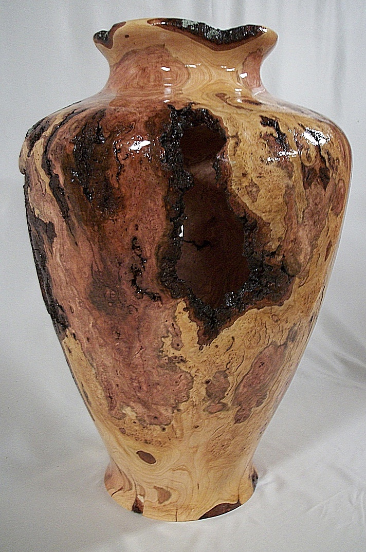 Cherry  Burl Urn