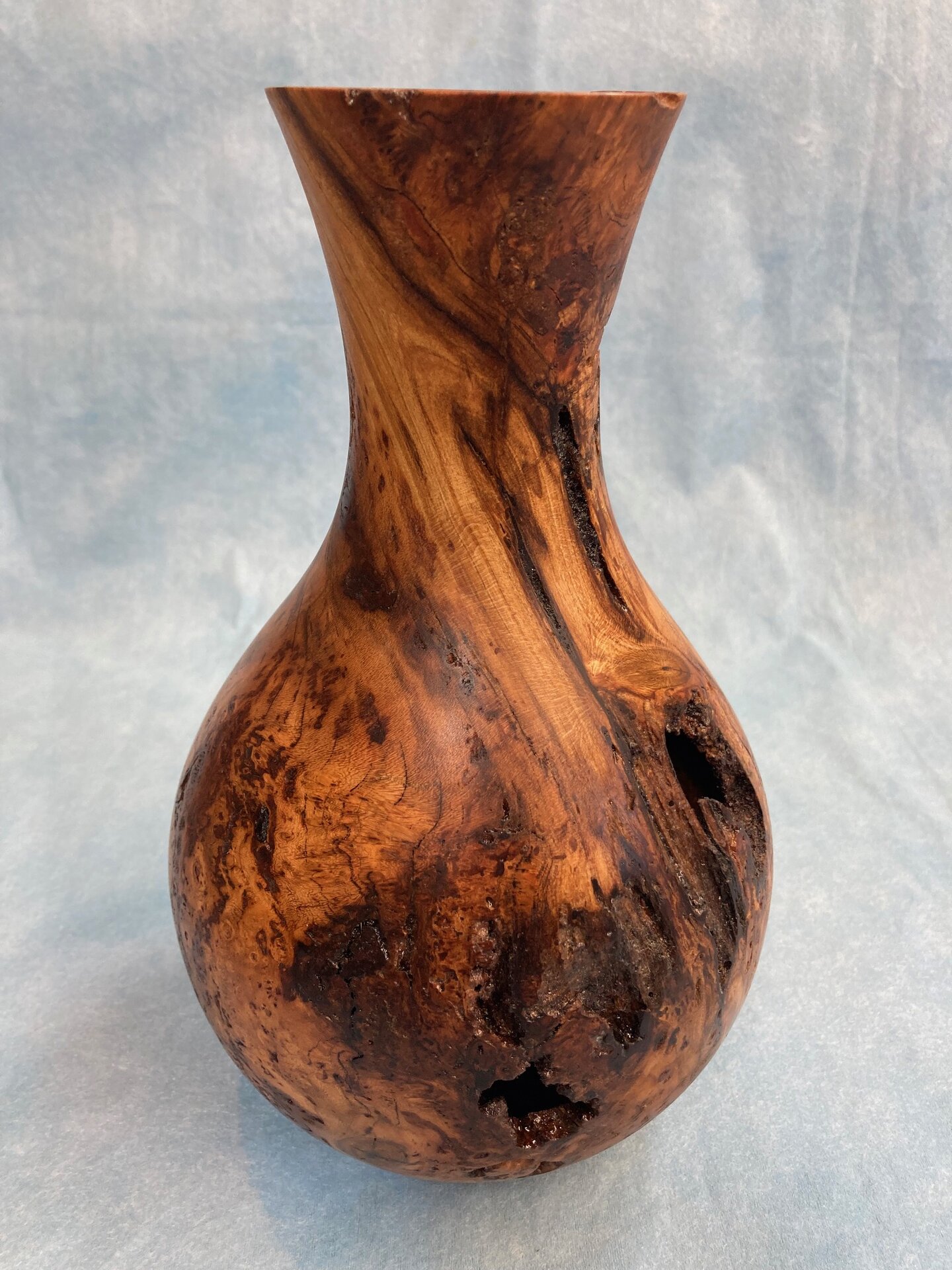 Cherry Burl Vase