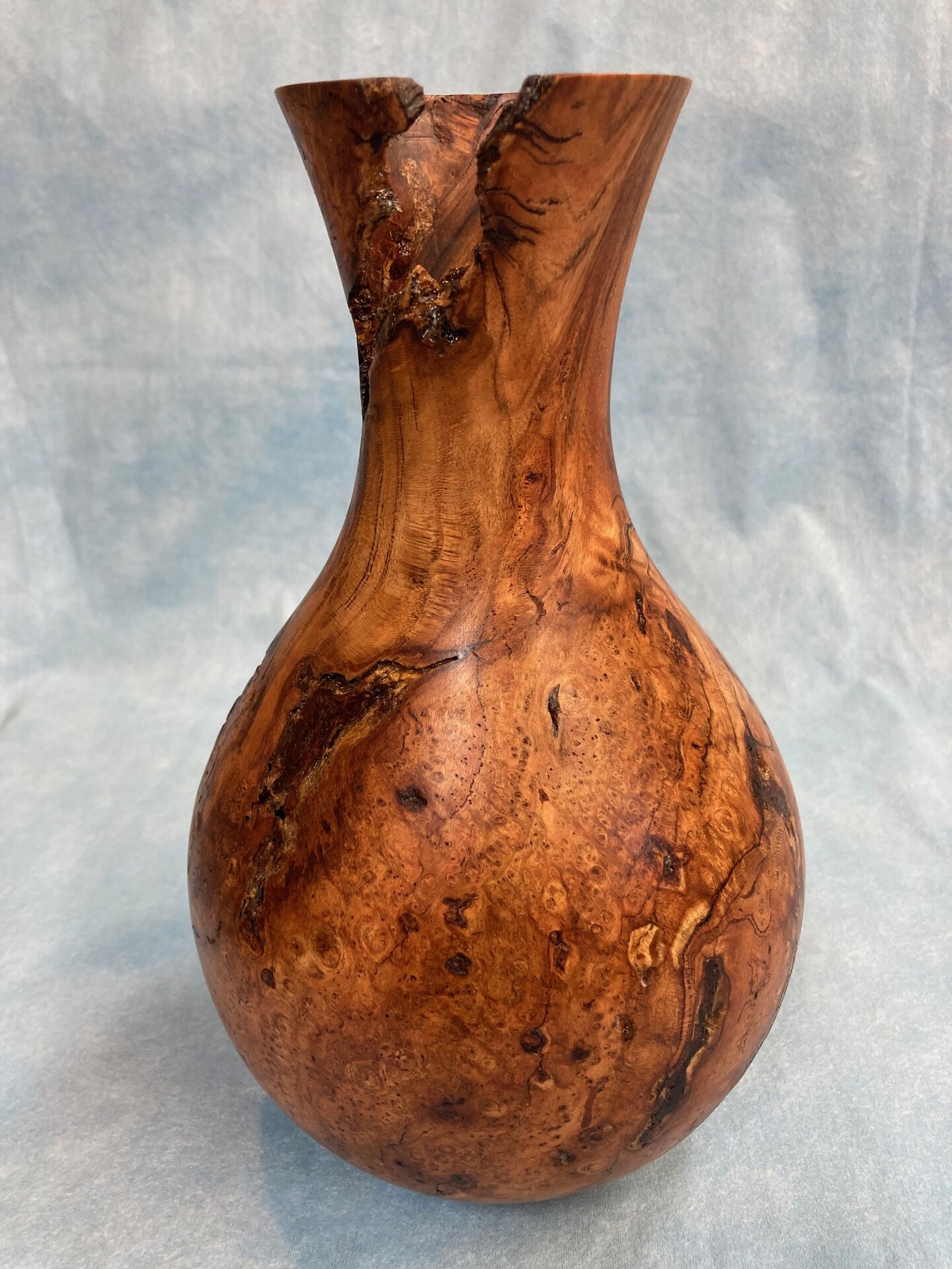 Cherry Burl Vase