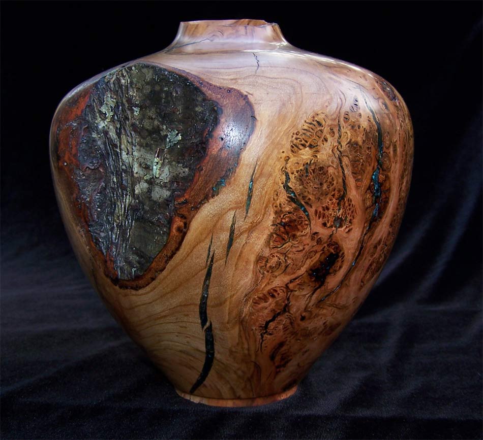 Cherry Burl Vase