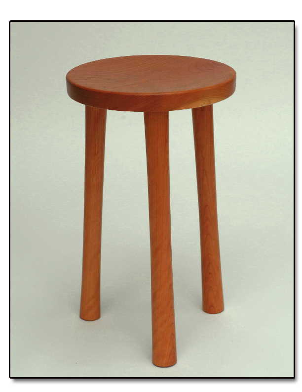 Cherry Milking Stool