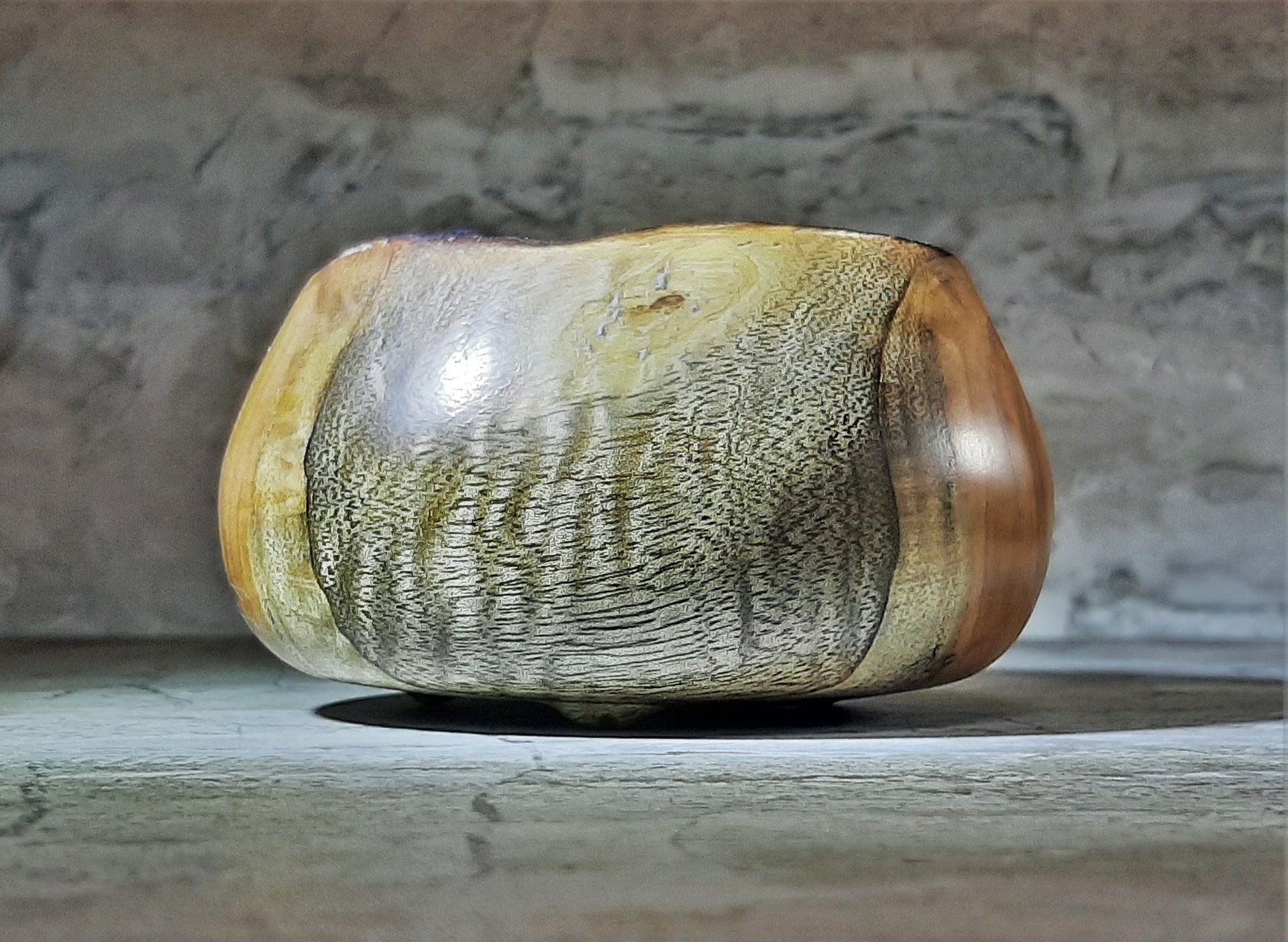 Chinaberry Footed Natural Edge Bowl