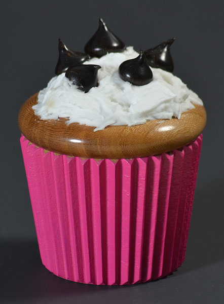 Chocolate chip cupcake