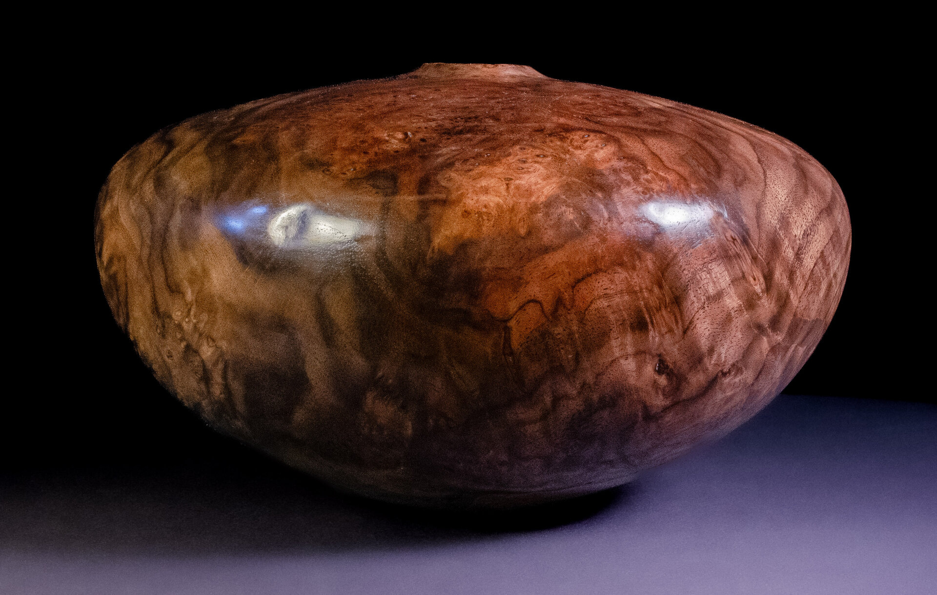 Claro Walnut Hollow Form