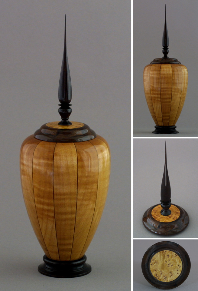 Curly Maple Vessel