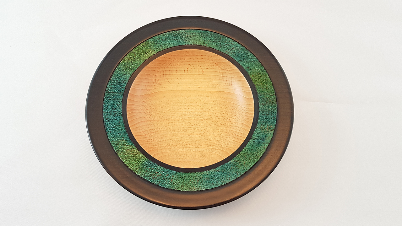 Decorative Beech Platter