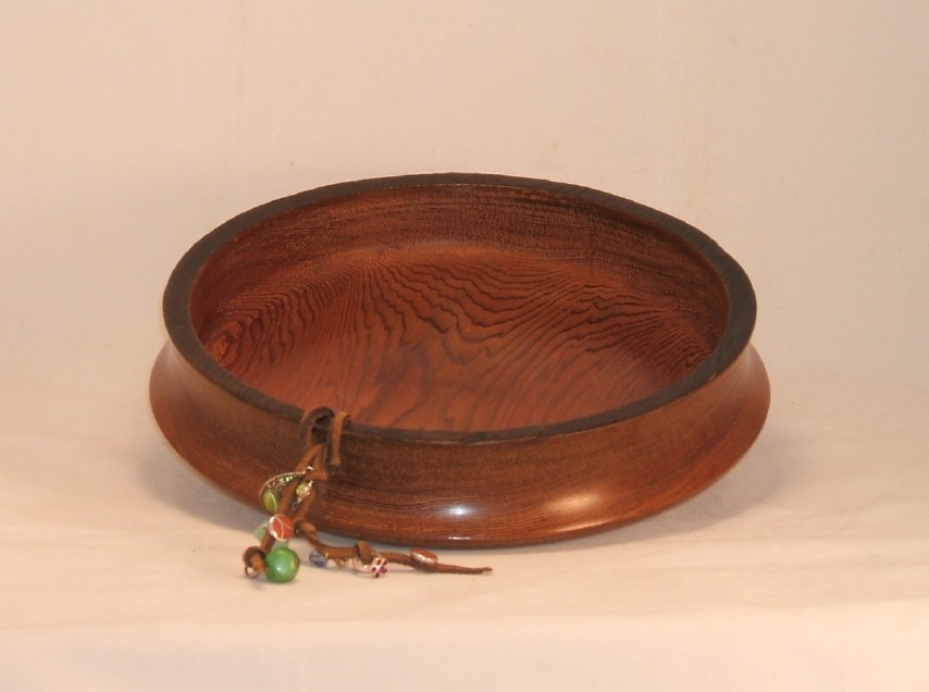 Decortated Red Cedar Bowl