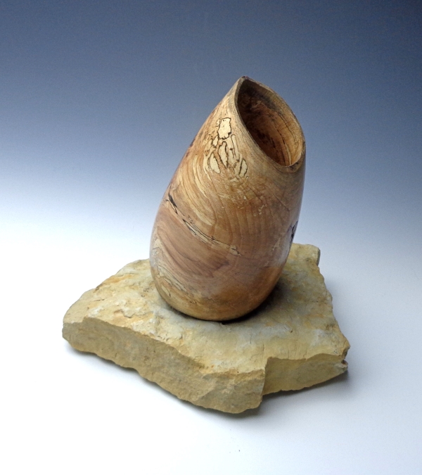 Double Natural Maple Cone