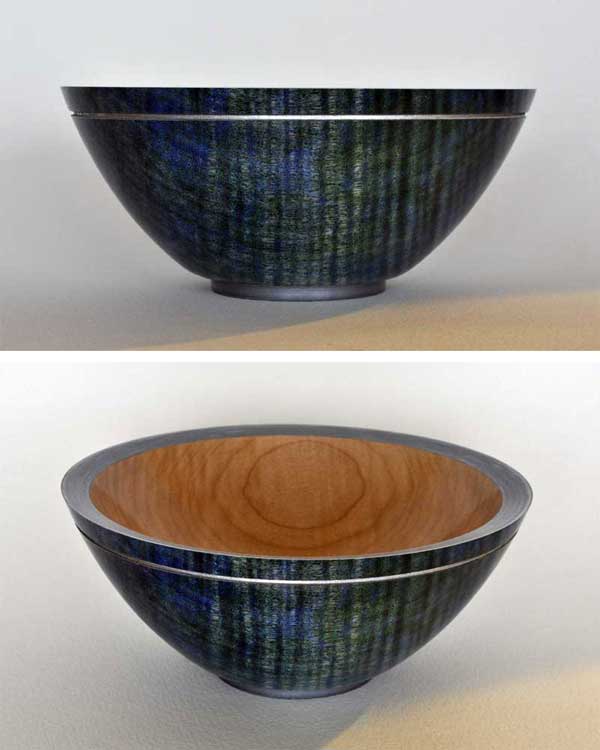 dyed bowl