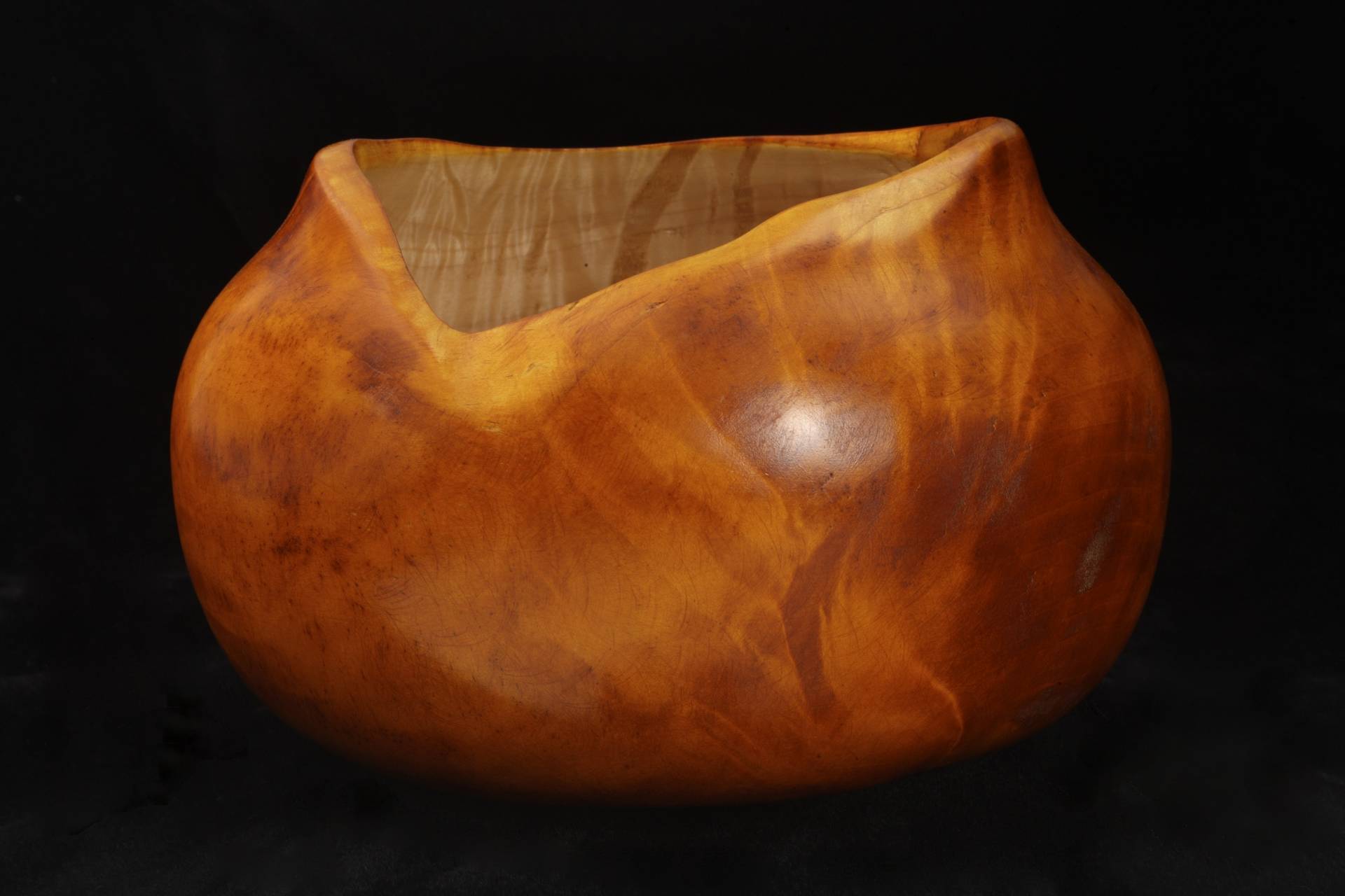 Dyed Maple Hollow Form