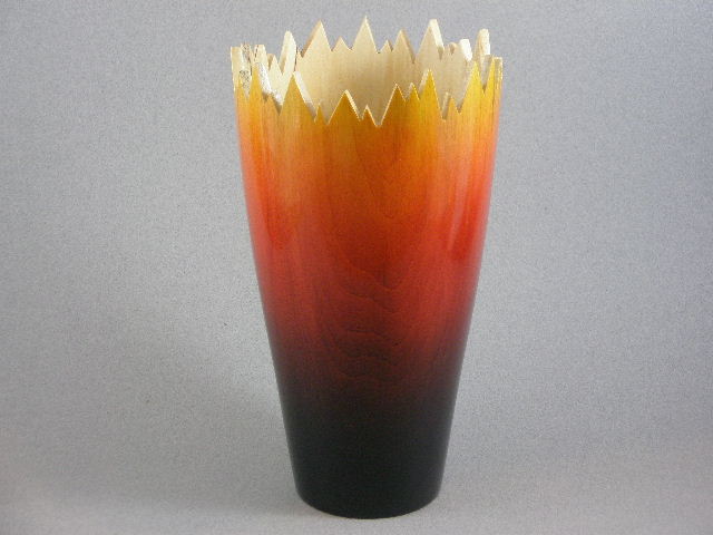 Dyed Maple Vase