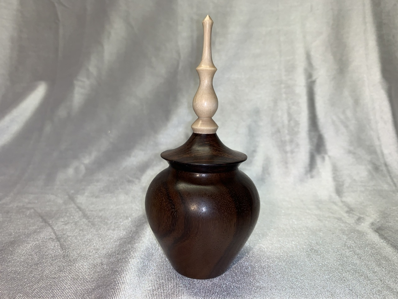 East Indian Rosewood Hollow Form Box