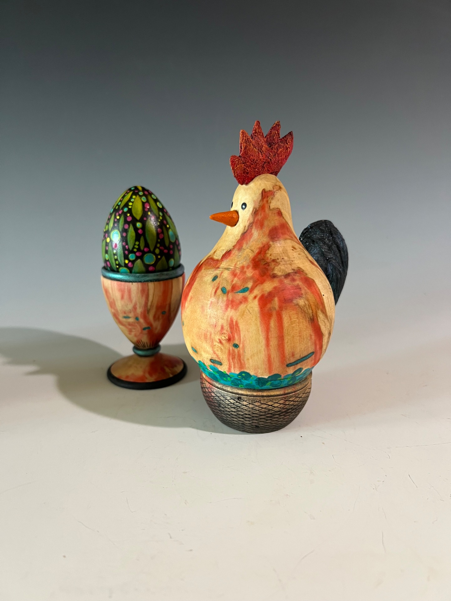 Easter chicken box and egg warmer