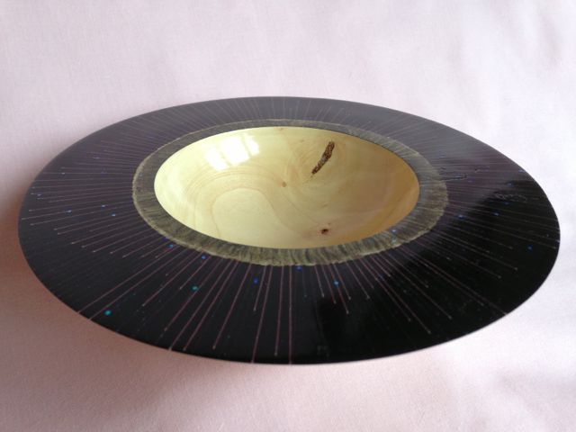 Ebonised Centrifugal bowl