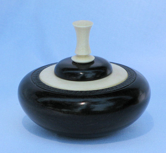 Ebony and Holly Vessel