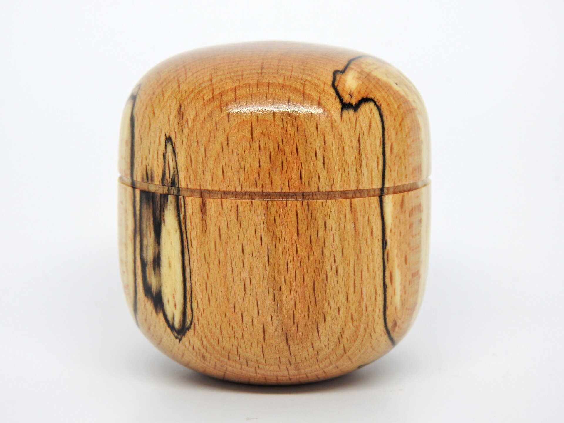 European Spalted Beech Mini Pill Box