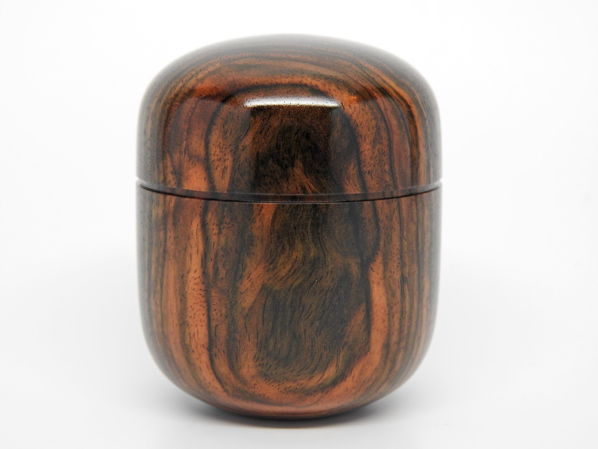 Figured Kamagong Ebony Capsule Box