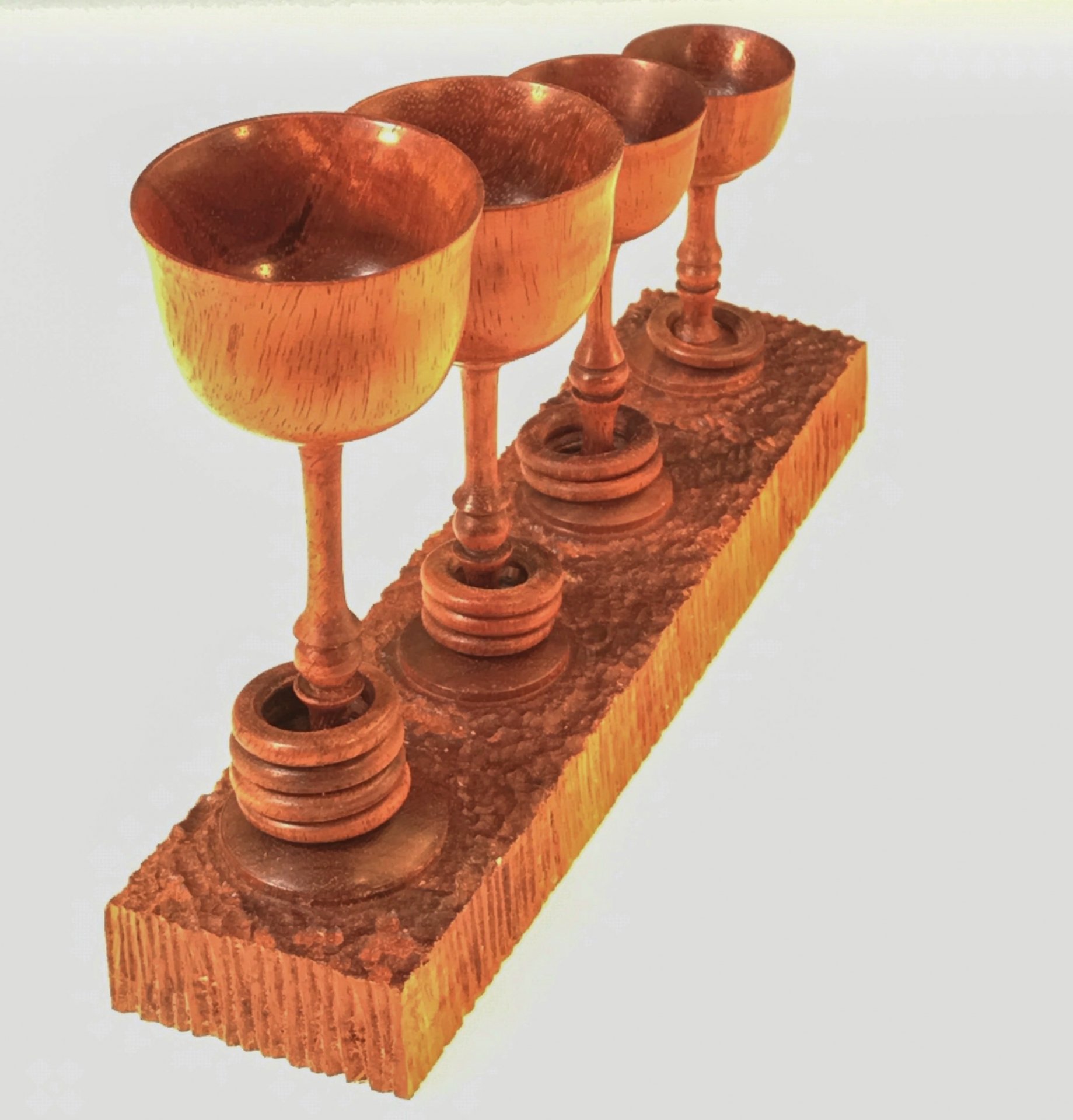 Goblets with Growth Rings