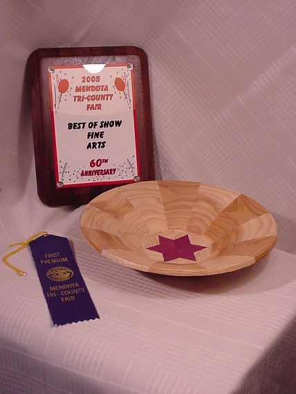 Hickory & Purple Heart Bowl