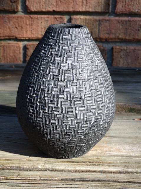 Hollow Form with Basketweave