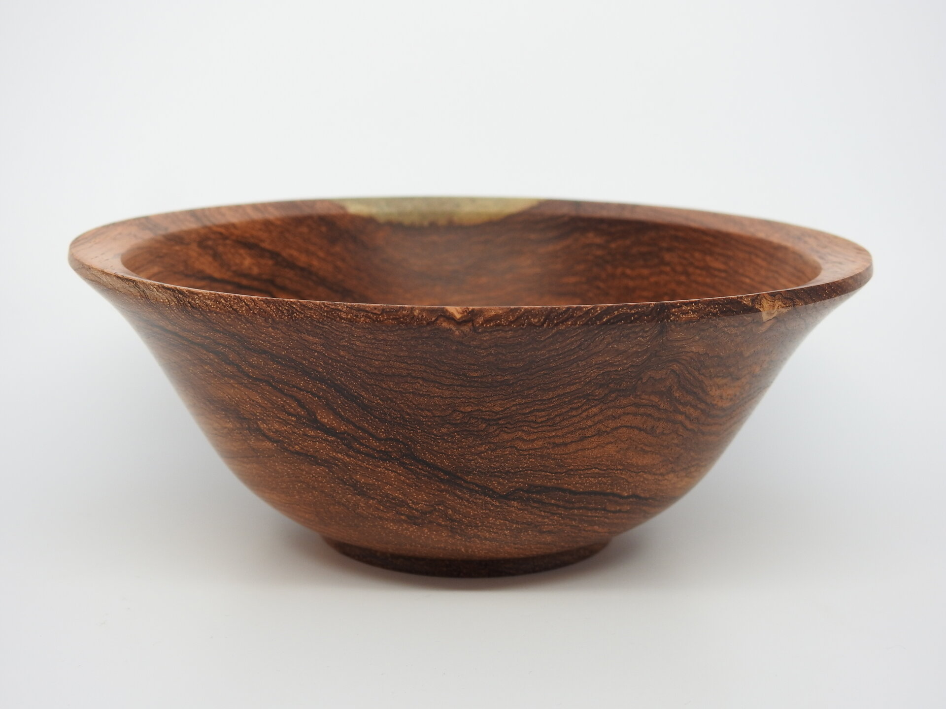 Honduras Rosewood Elegant Ogee Bowl