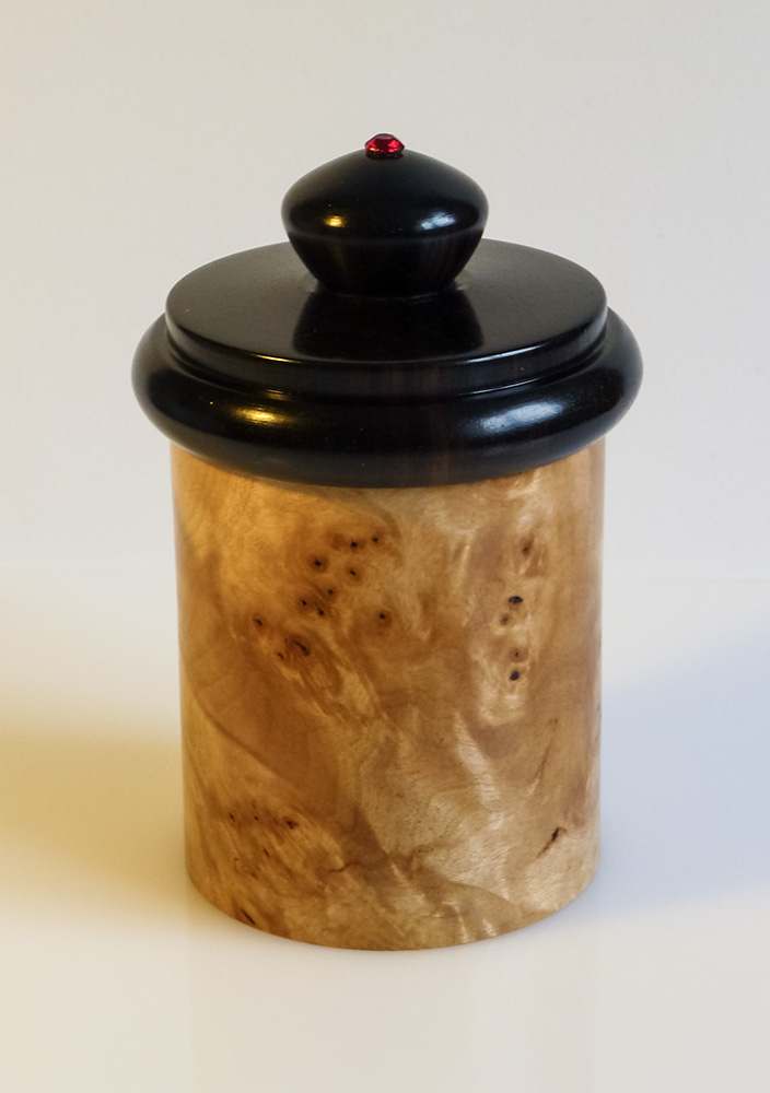 Horse Chestnut Burr and Blackwood box