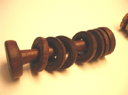 Ironwood baby rattle