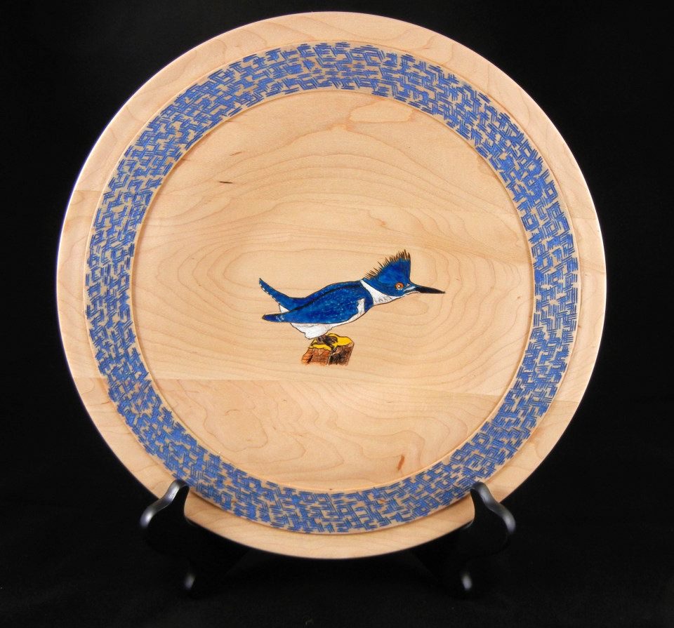 Kingfisher Platter