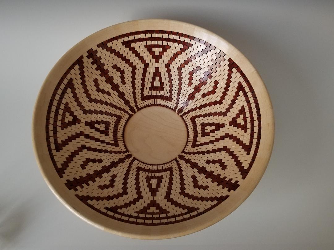 Latest Charity Donation Bowl  Native American Influence, Inside 10-2-2021.