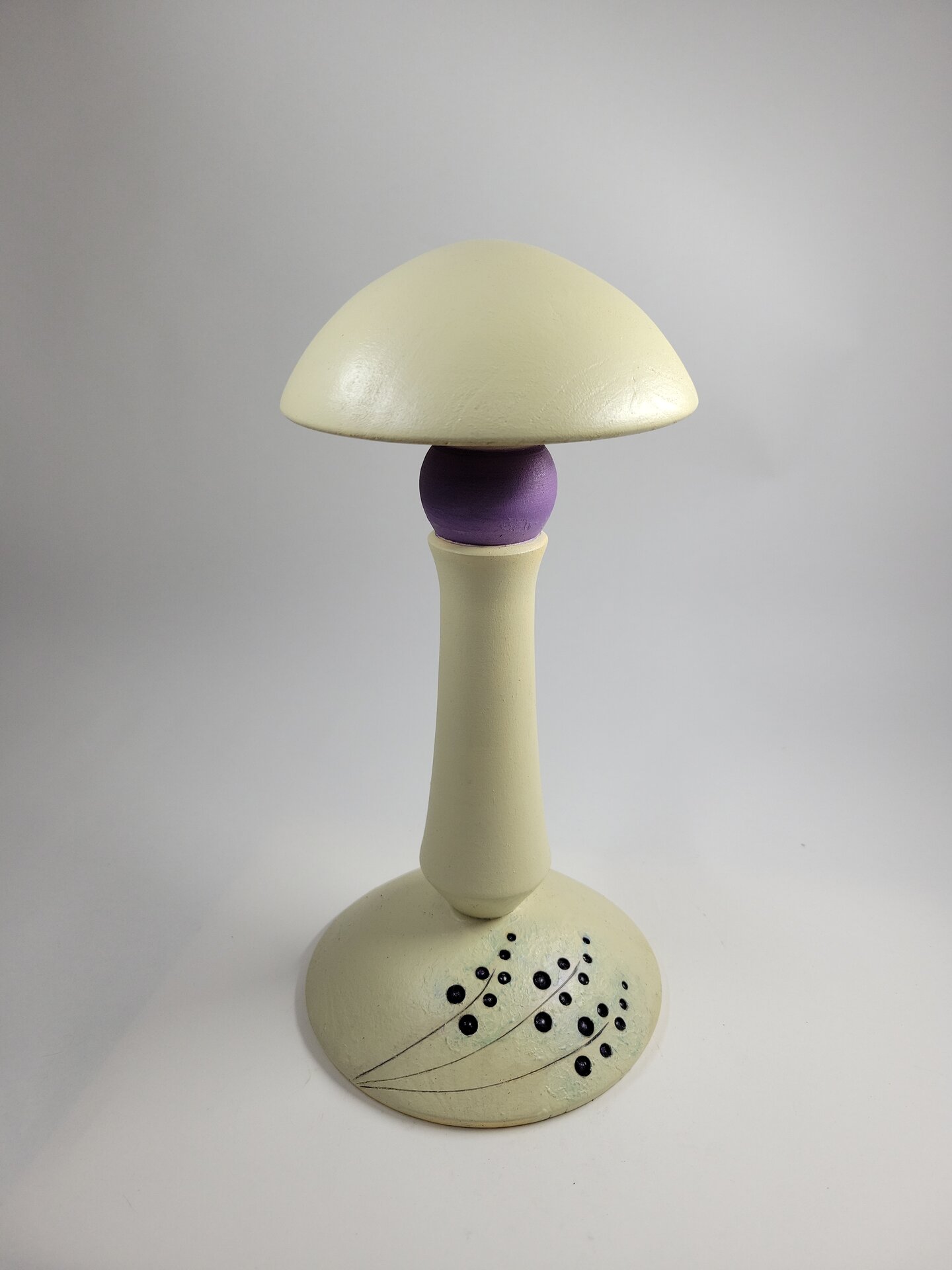 Lavender sprig wig stand