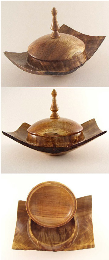 Lidded Square Dish